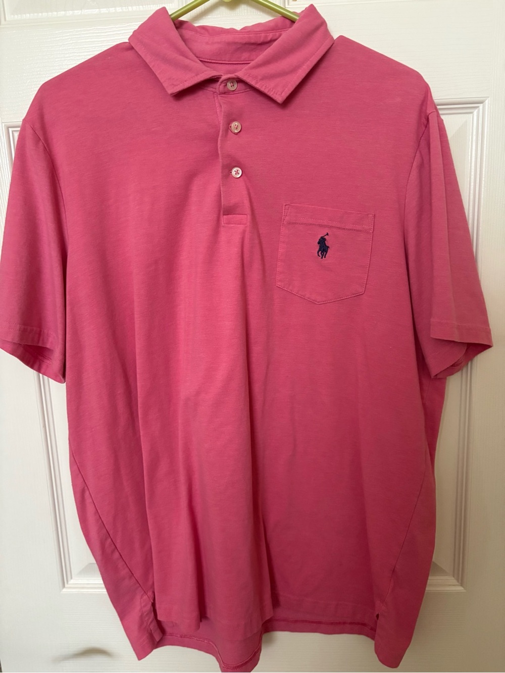 Ralph Lauren Pink Performance Polo Shirt